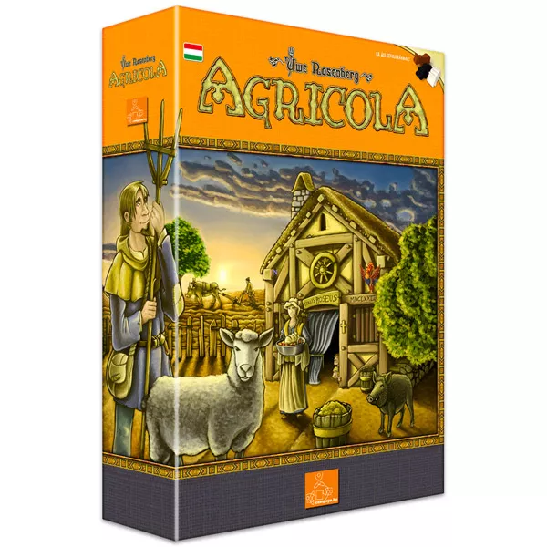 Agricola társasjáték - új kiadás - CSOMAGOLÁSSÉRÜLT