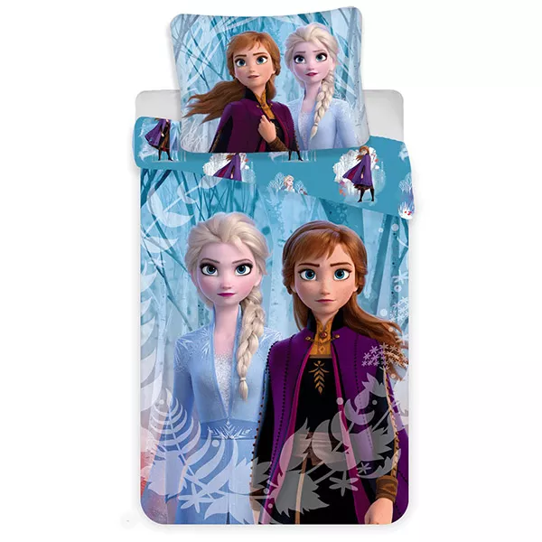 Disney hercegnők Jégvarázs 2: Snowflake kétrészes ágyneműhuzat garnitúra