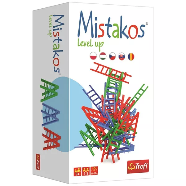 Trefl: Mistakos Level Up - joc de societate cu instrucțiuni în lb. maghiară