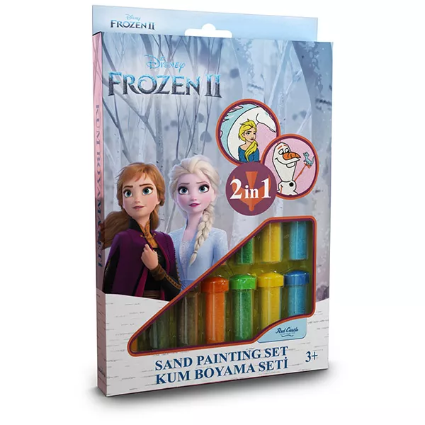Prințesele Disney: Frozen 2, set pictură cu nisip