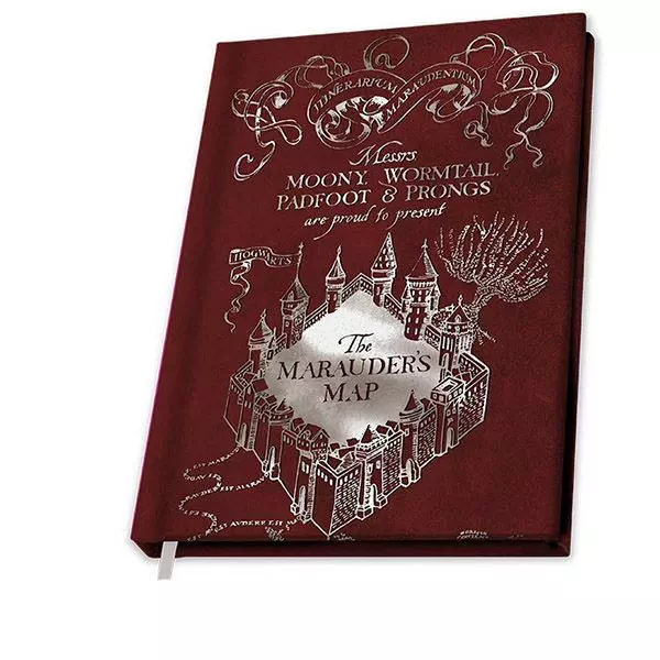 Harry Potter: Tekergők Térképe jegyzetfüzet