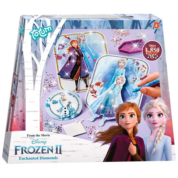 Prințesele Disney Frozen 2: Creează imagini cu diamante fermecate