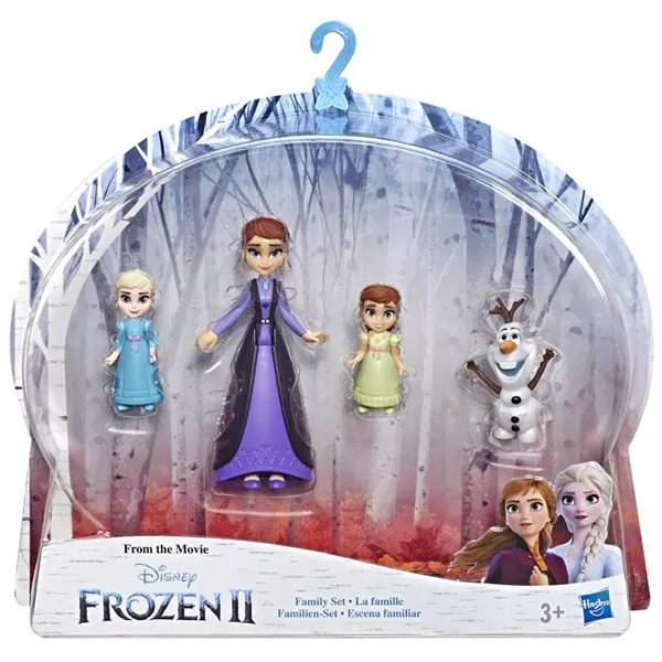 Disney hercegnők: Jégvarázs 2 Mini Deluxe figurák - családi szett