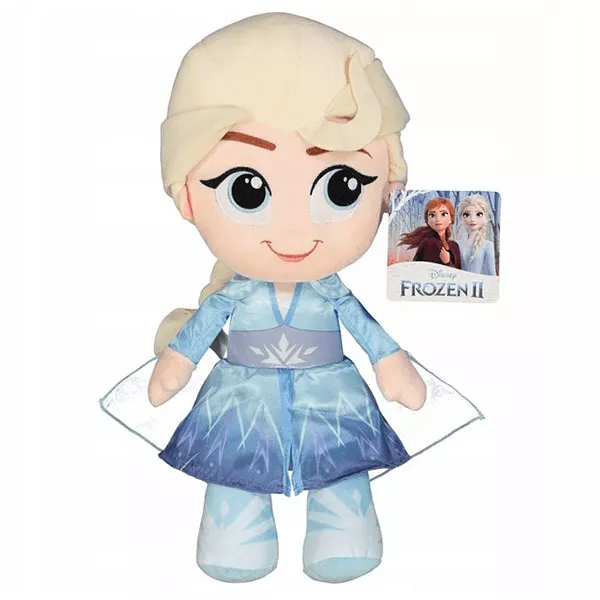 Prințesele Disney: Frozen 2 Elsa din pluș - 43 cm