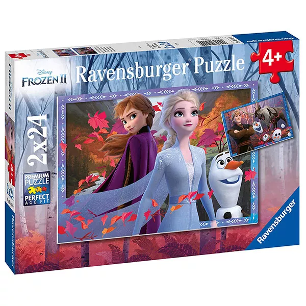 Ravensburger: Frozen 2, puzzle 2 x 24 piese