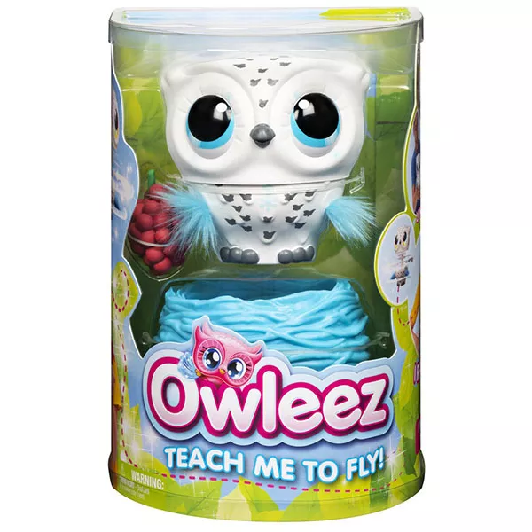 Owleez: bufniță interactivă - alb