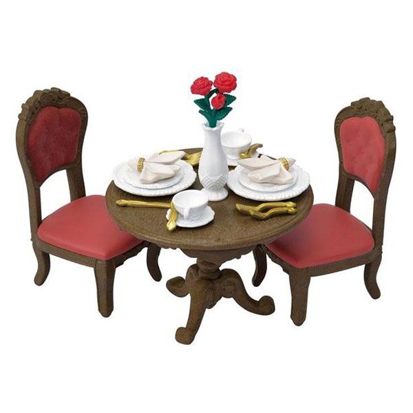 sylvanian families dining room set