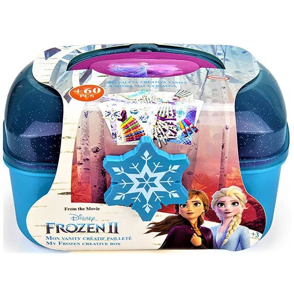 Prințesele Disney: Frozen 2 cutie creativă - 60 de piese