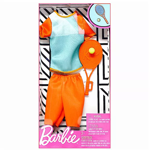 Barbie: Karrierista Ken - tenisz ruha szett