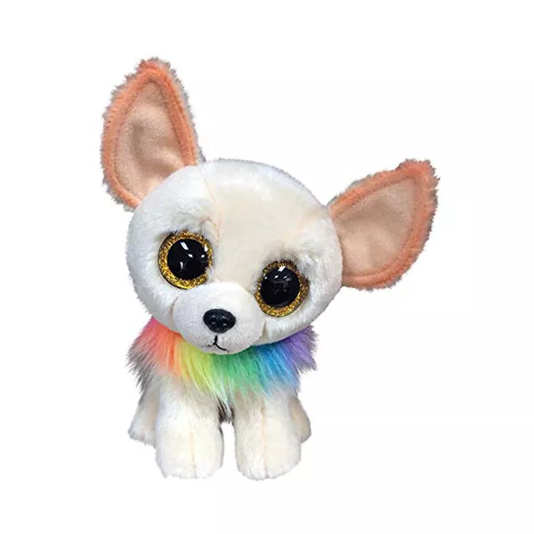 TY Beanie Boos: Chewey figurină Chihuahua de pluș - 15 cm