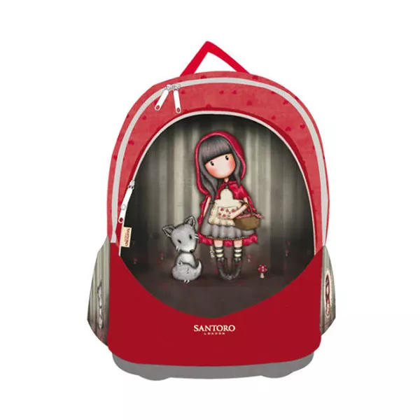 Santoro: Little Red Riding Hood ergonomikus iskolatáska
