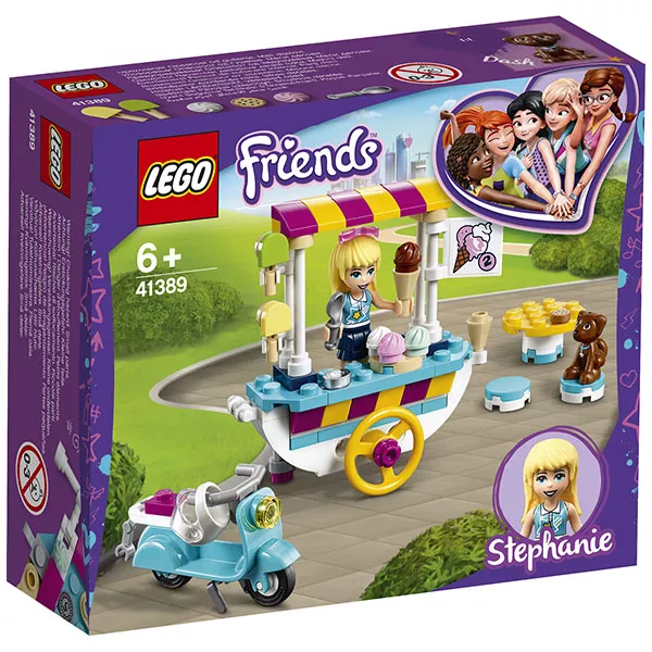 LEGO Friends: Stand cu înghețată 41389