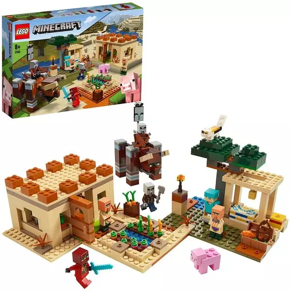 LEGO® Minecraft: A falusi rajtaütés 21160