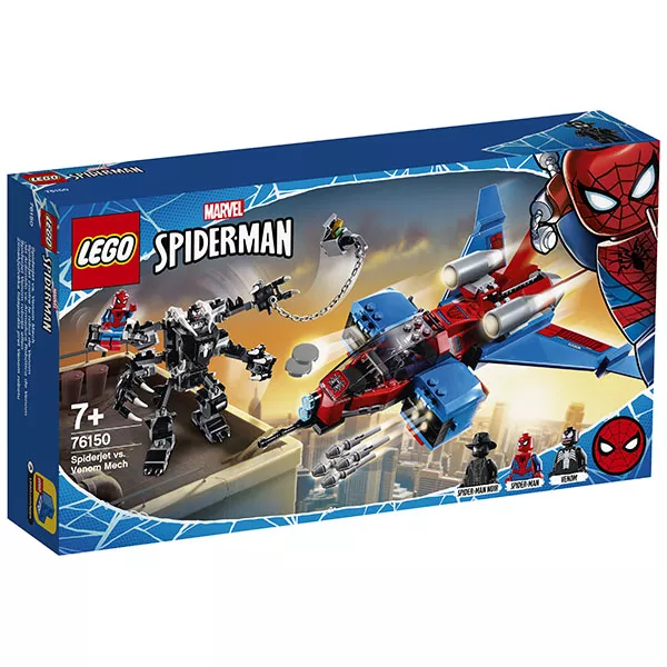 LEGO Marvel Super Heroes: Spiderjet contra Robotul Venom 76150