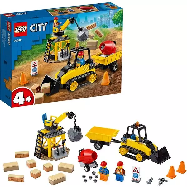 Lego City: Buldozer pentru construcții 60252