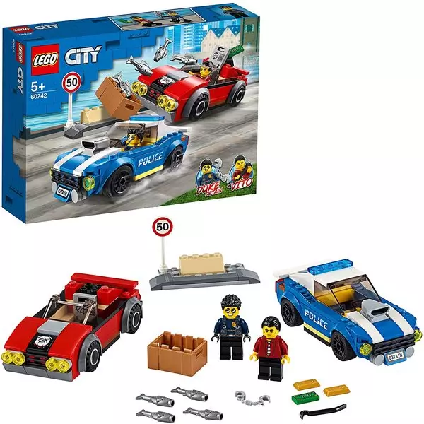 LEGO City: Rendőrségi letartóztatás az országúton 60242