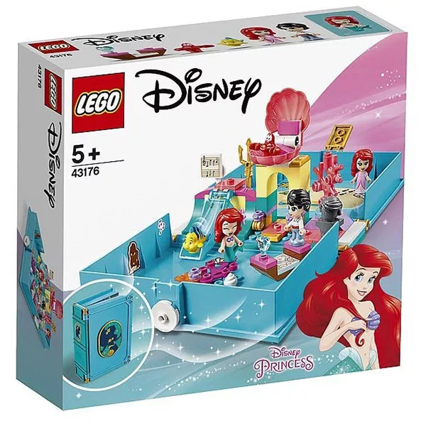 Lego Disney Princess: Aventuri din cartea de povești cu Ariel 43176