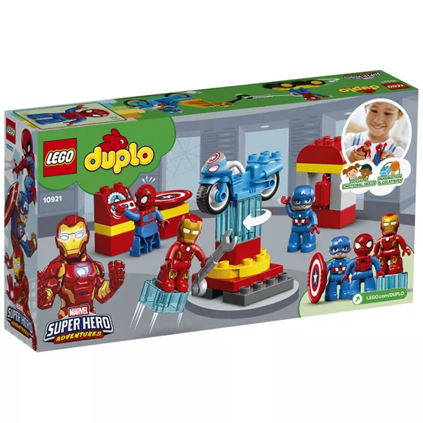 Lego Duplo Super Heroes: Laboratorul Super Heroes 10921