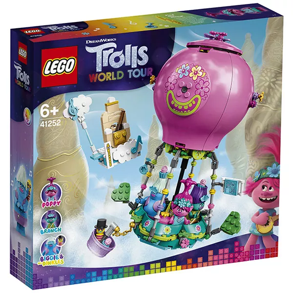 Lego Trollok: Aventura lui Poppy cu balonul cu aer cald 41252