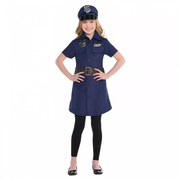 Costum fată polițist 8-10 ani - 134 cm