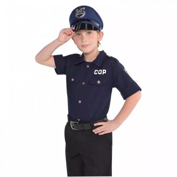 Costum polițist, 8-10 ani