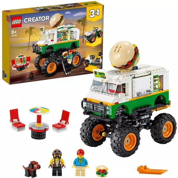LEGO Creator: Óriási hamburgeres teherautó 31104
