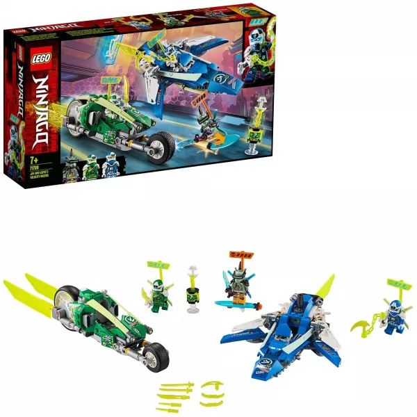 LEGO Ninjago: Jay és Lloyd versenyjárművei 71709