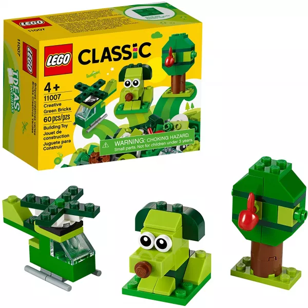 LEGO Classic: Kreatív zöld kockák 11007