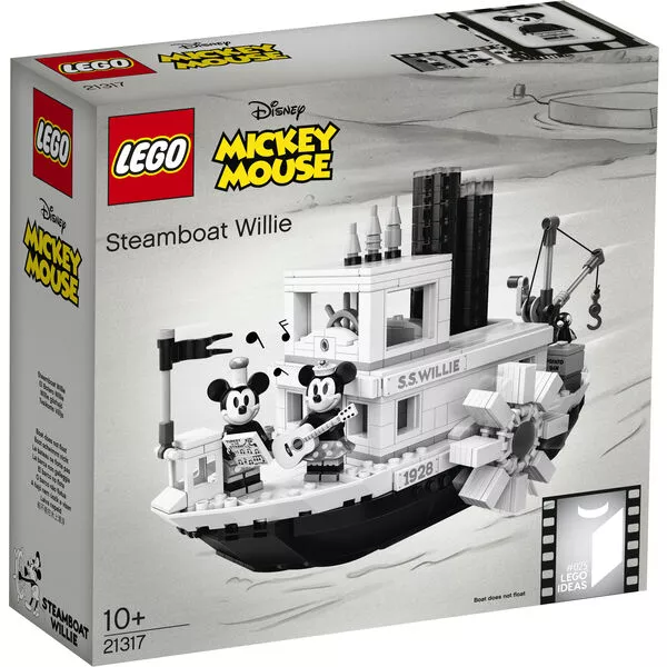 LEGO Ideas: Nava cu abur Willie 21317