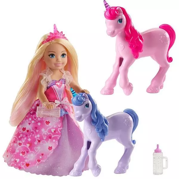 Barbie Dreamtopia Chelsea: Prințesa și mânjii de unicorni