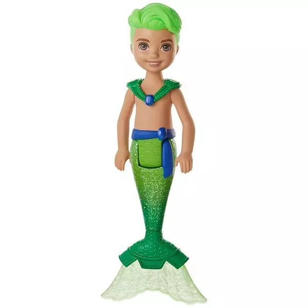 Barbie Dreamtopia Chelsea: Prinț sirenă verde