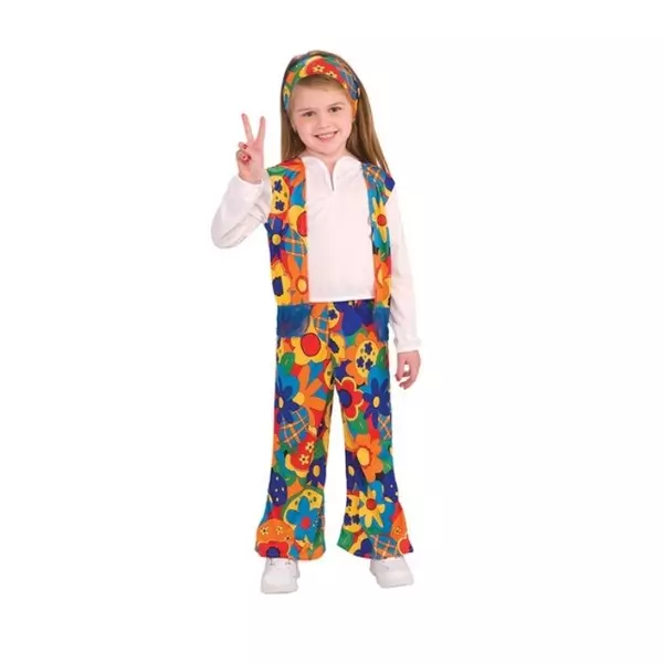 Costum fată Hippie - mărime S