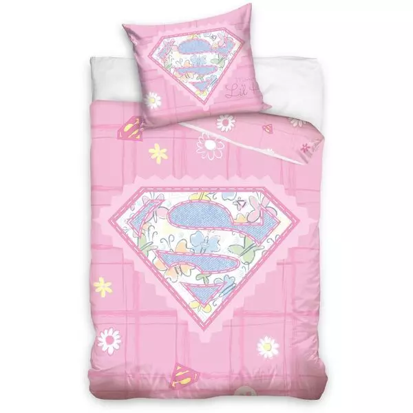 Superbaby lenjerie de pat cu 2 piese pentru copii