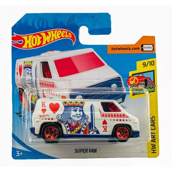 Hot Wheels HW Art Cars - Mașinuța Super Van
