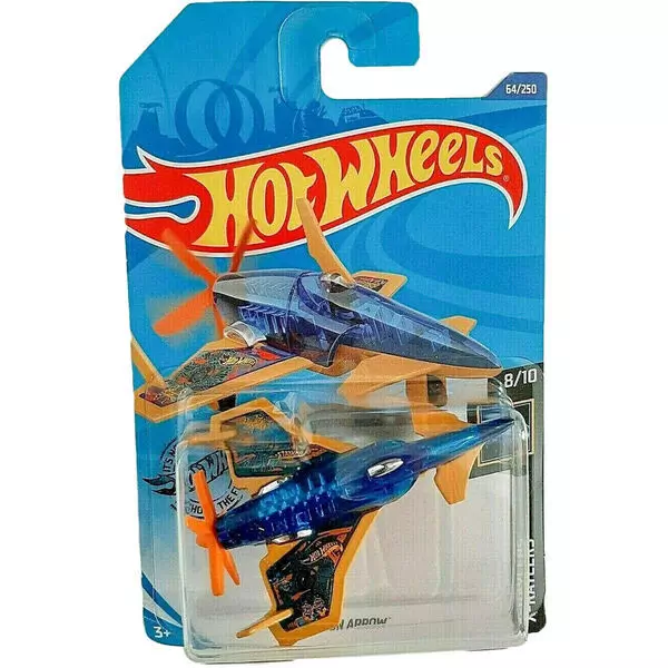 Hot Wheels X-Raycers - Avion de luptă Poison Arrow