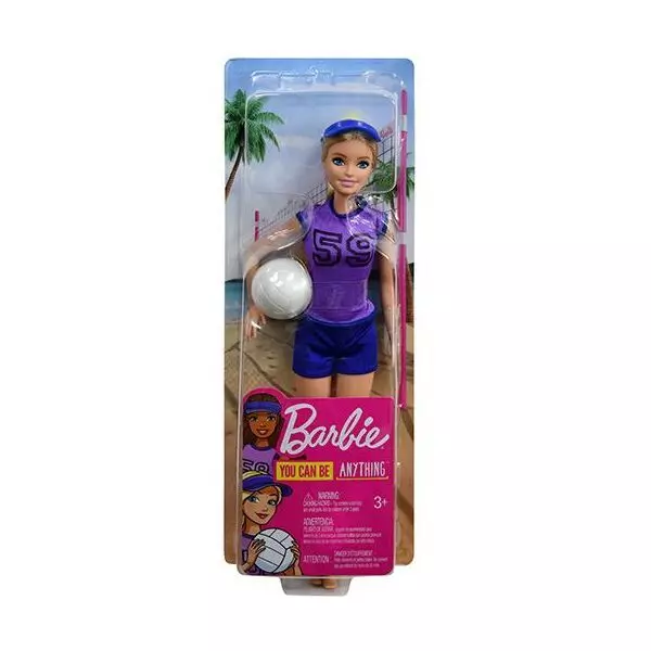 Barbie: Păpușă Barbie jucător volei de plajă