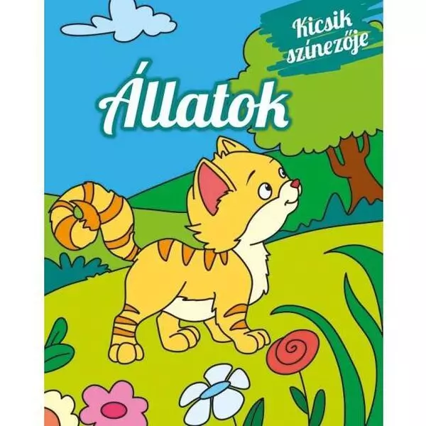 Carte de colorat pentru cei mici: Animale 