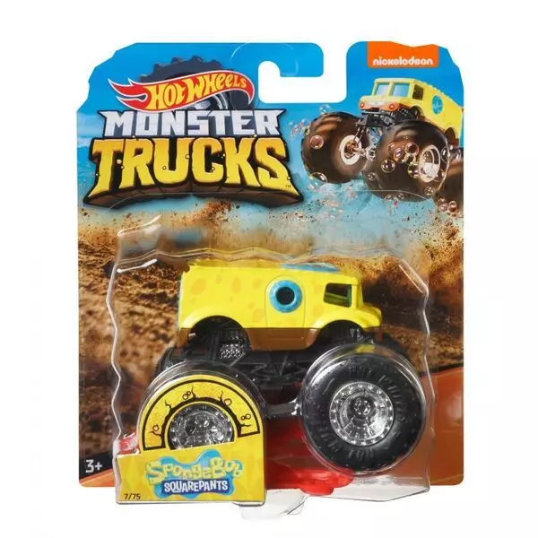 Hot Wheels Monster Trucks: Spongyabob kisautó