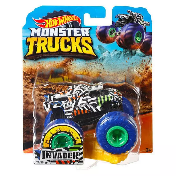 Hot Wheels Monster Trucks: Invader kisautó