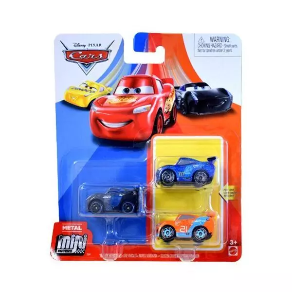 Disney Cars: Set cu 3 mașinuțe - Ryan, Ralph, Jackson