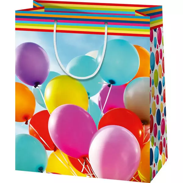 Model Baloane: pungă cadou înalt - 40 x 20 x 55 cm