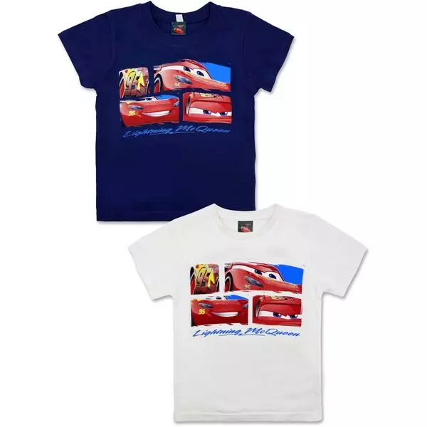 Cars: tricou cu mânecă scurtă - 116 cm, în două culori