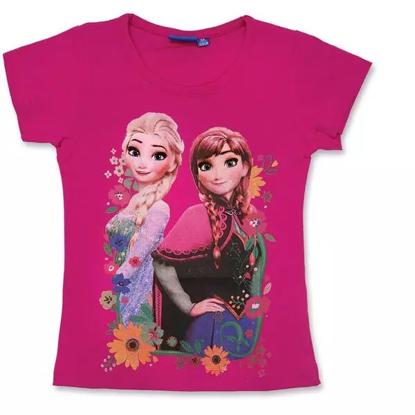 Frozen: tricou cu mânecă scurtă - 98 cm, în două culori