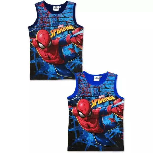 Spider-Man: tricou fără mânecă - 128 cm, în două culori