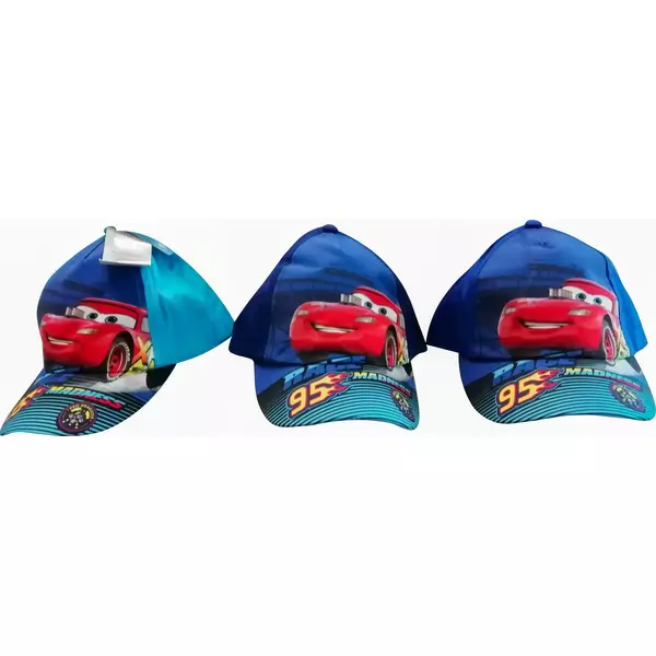 Cars: șapcă baseball - 52-54 cm, în trei culori