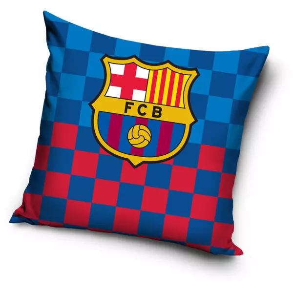 FC Barcelona párnahuzat 40x40 cm - kék-piros