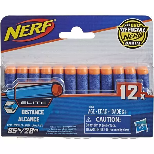 NERF N-Strike Elite: Set muniție de rezervă - 12 buc.
