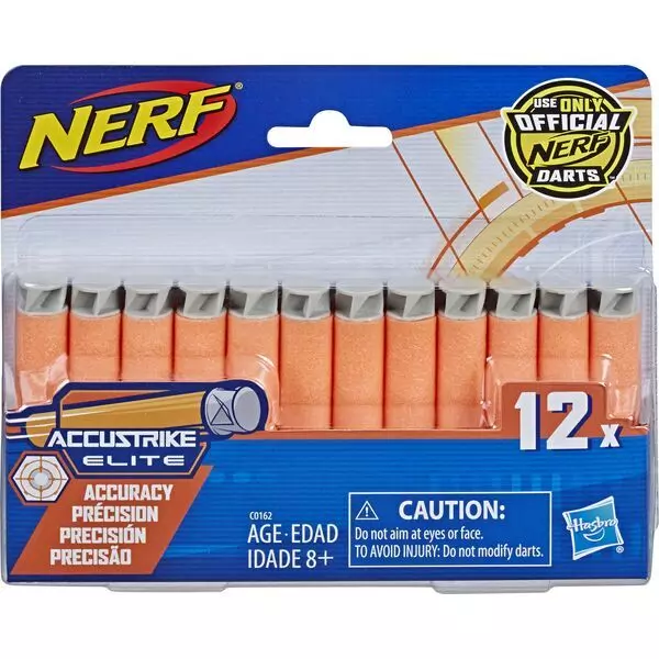 NERF N-Strike Accustrike: Set muniție de rezervă - 12 buc.