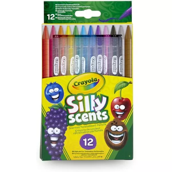 Crayola: Silly Scents: creioane colorate - 12 buc.