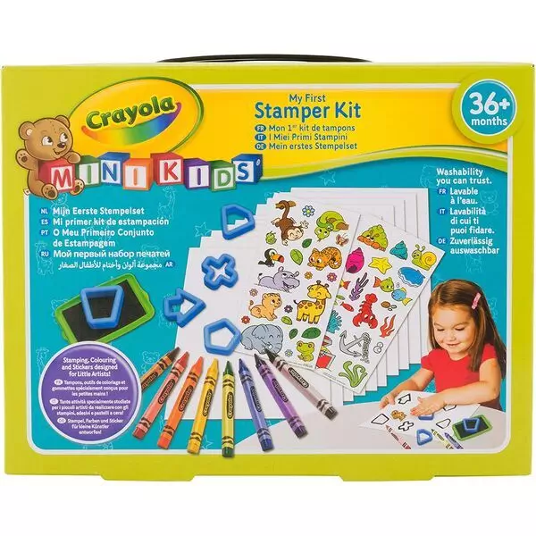 Crayola: Mini Kids nyomdázó készlet